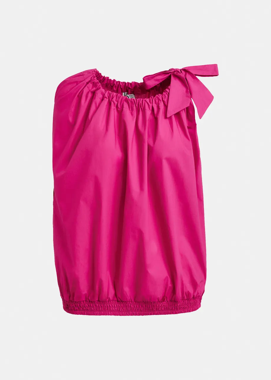 Essentiel antwerp jaylah asymmetric top with neck tie