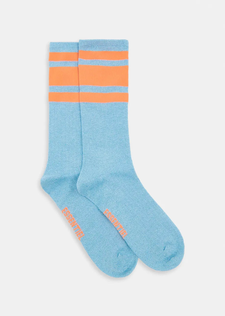 Essentiel antwerp jinnie rib-knitted socks with stripes