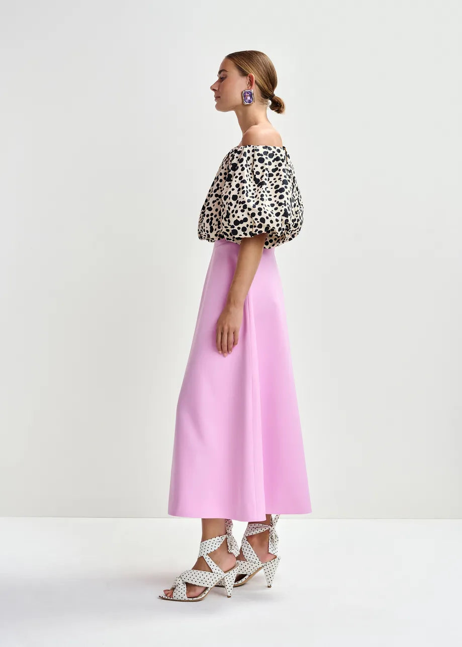 Essentiel antwerp jint gathered bodysuit with puffed