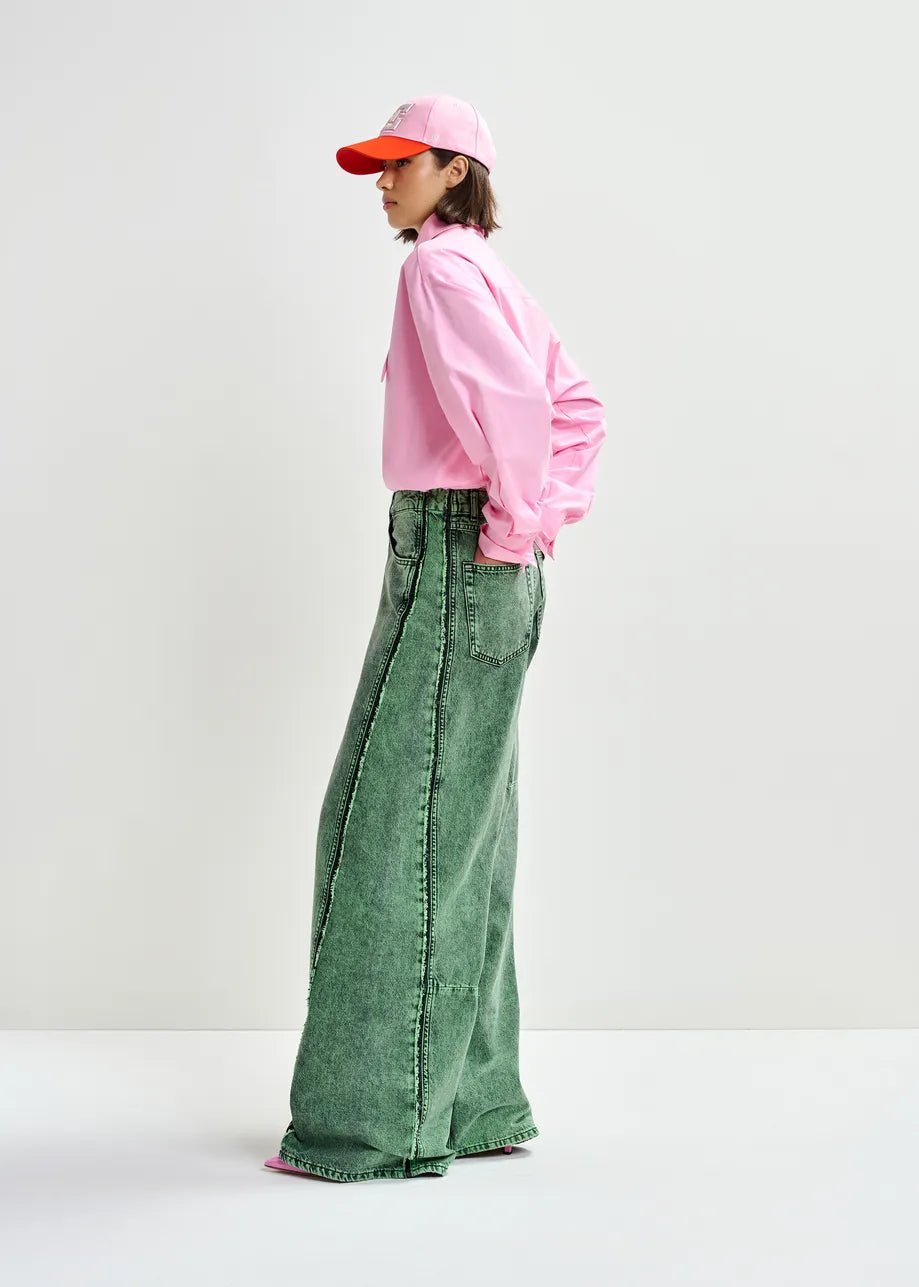 Essentiel antwerp jomato shirt with elongated collar