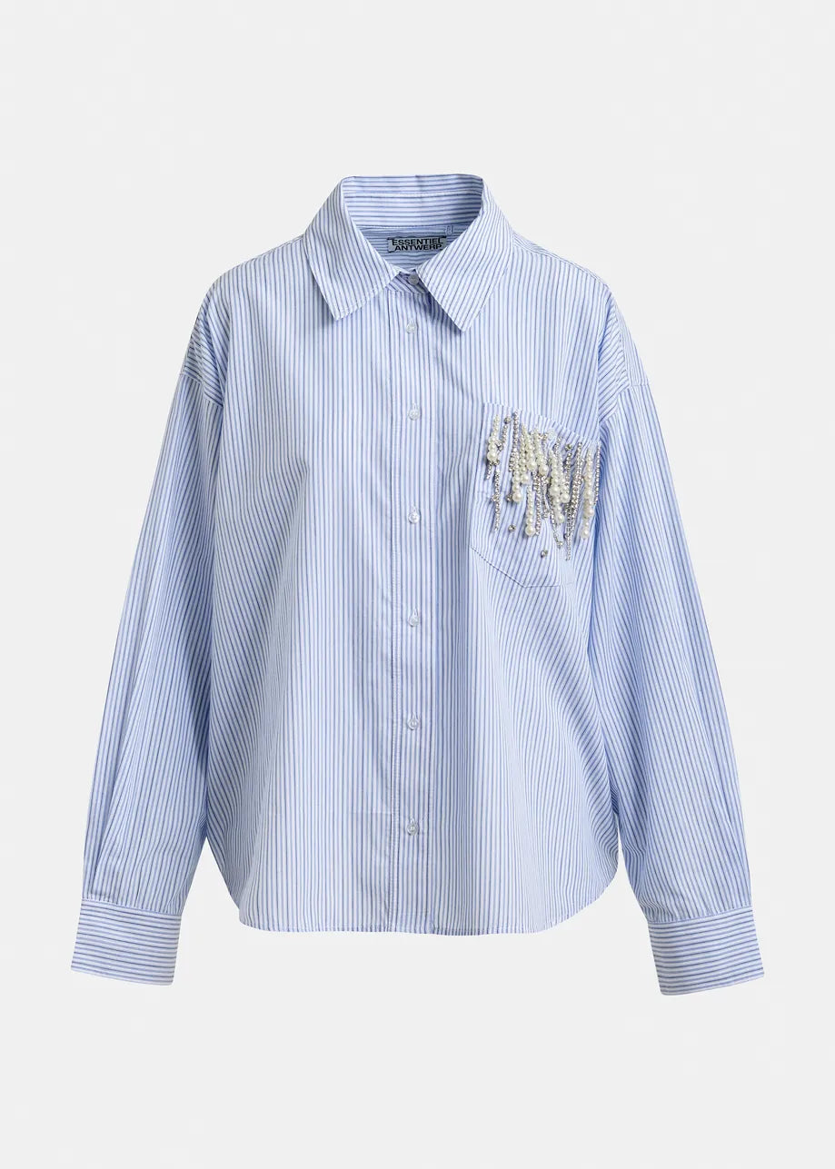 Essentiel antwerp jommeke oversized striped embellished