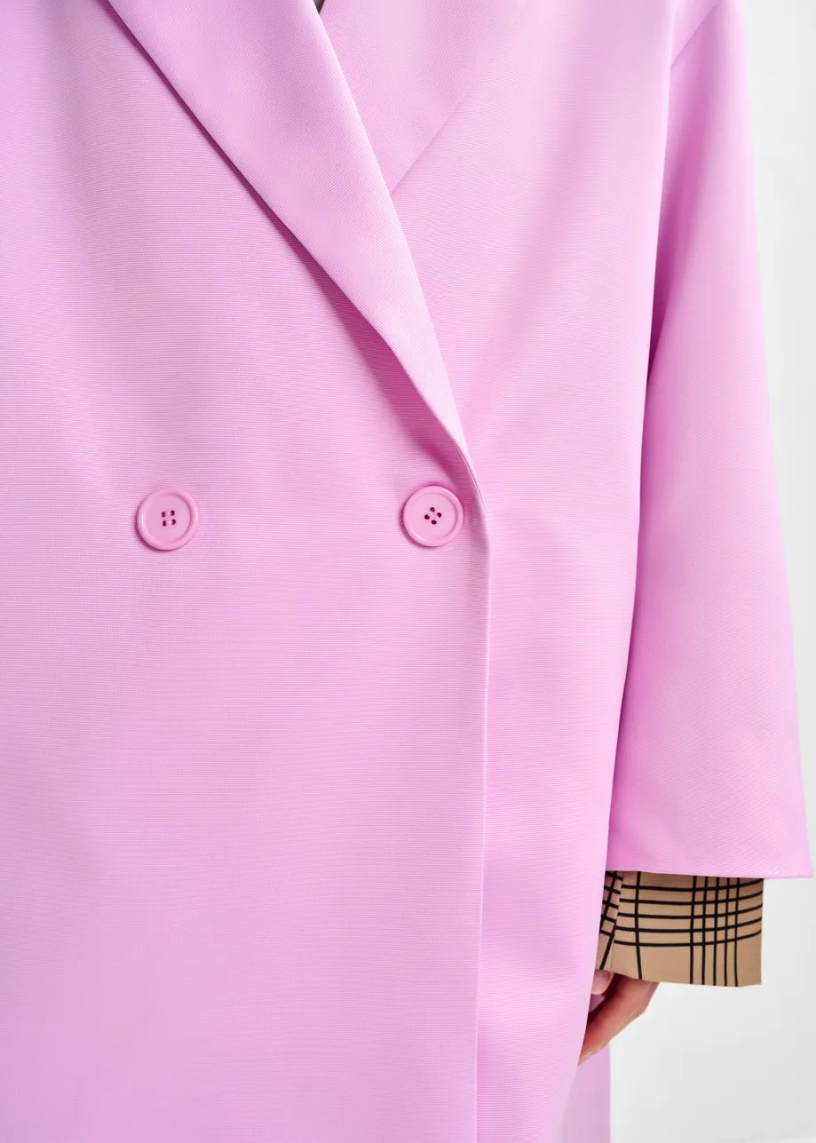 Essentiel antwerp junta double-breasted oversized coat