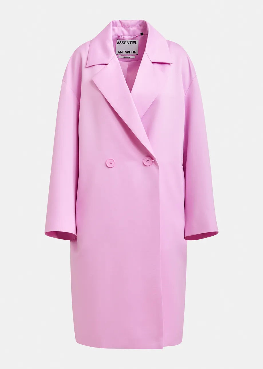 Essentiel antwerp junta double-breasted oversized coat