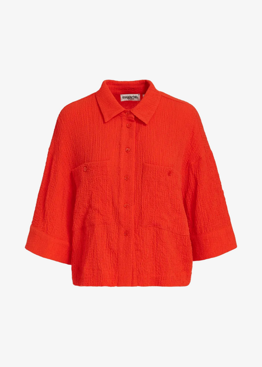 Farewell cropped shirt - chili pepper Shirts & Blouses