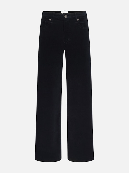 Frame le slim palazzo corduroy navy Jeans Frame