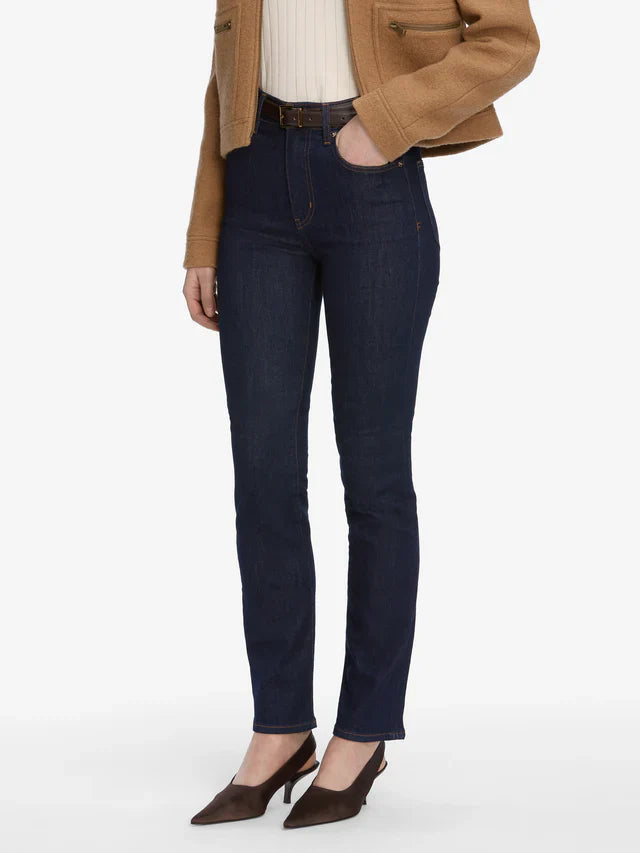 Frame the pencil crop - rinse Jeans Frame