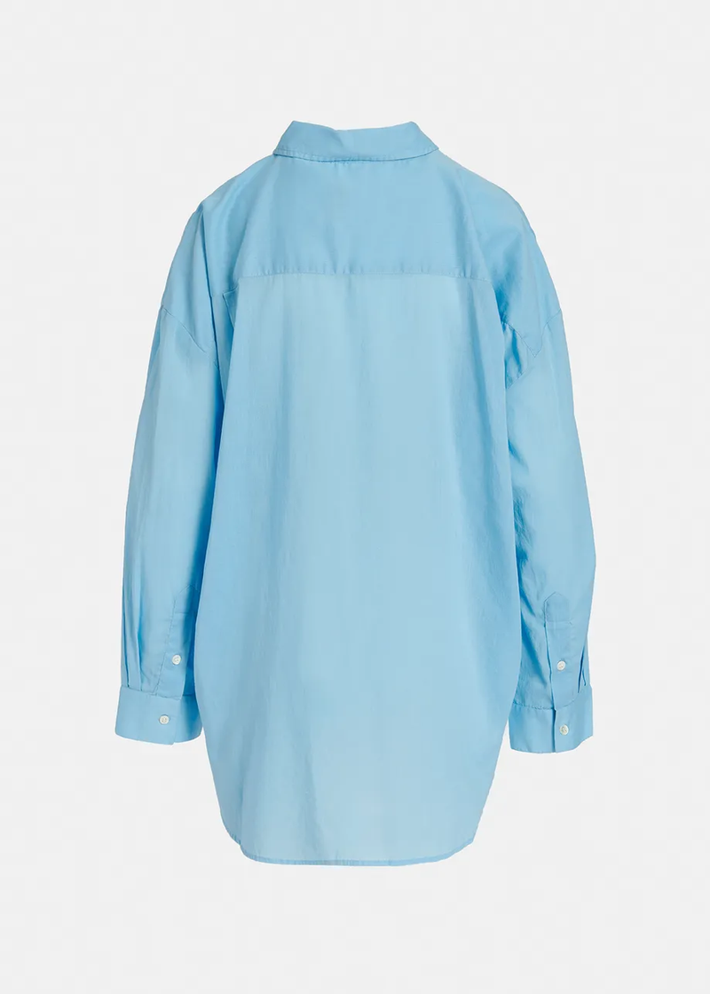 Fummus oversized shirt - middle blue Shirts & Blouses