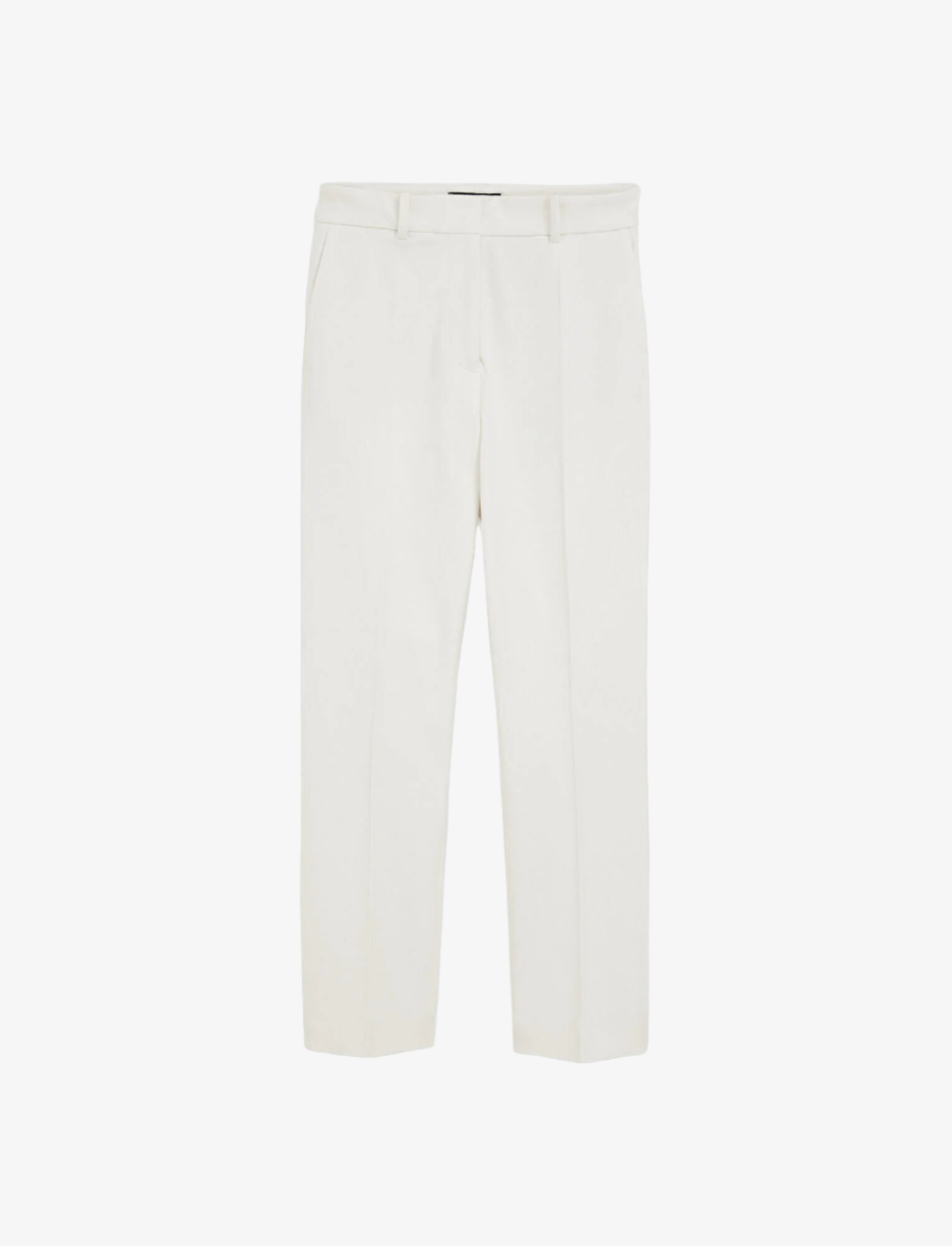 Gabardine stretch coleman trousers - oyster white Trousers