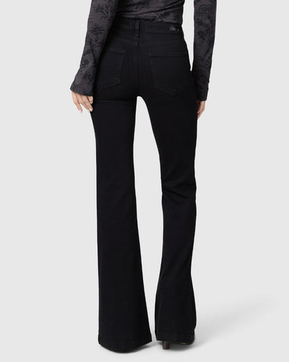 Genevieve flared jeans - black Trousers PAIGE