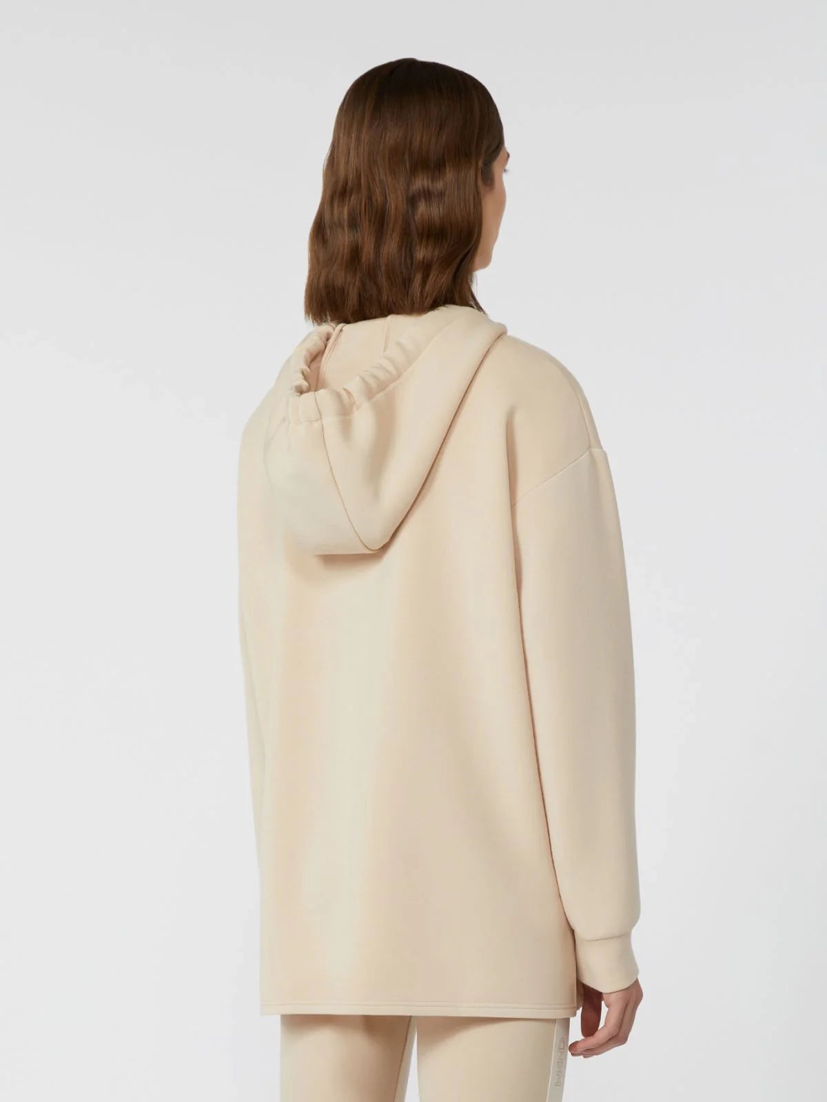 Giallo long scuba jersey sweatshirt - beige Sweater MaxMara