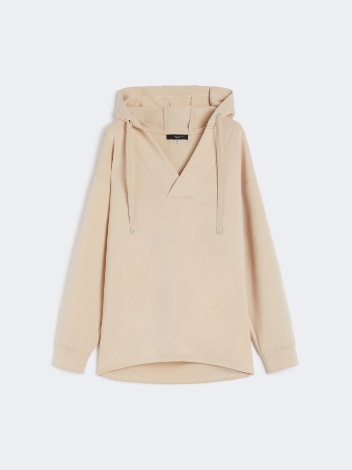 Giallo long scuba jersey sweatshirt - beige Sweater MaxMara