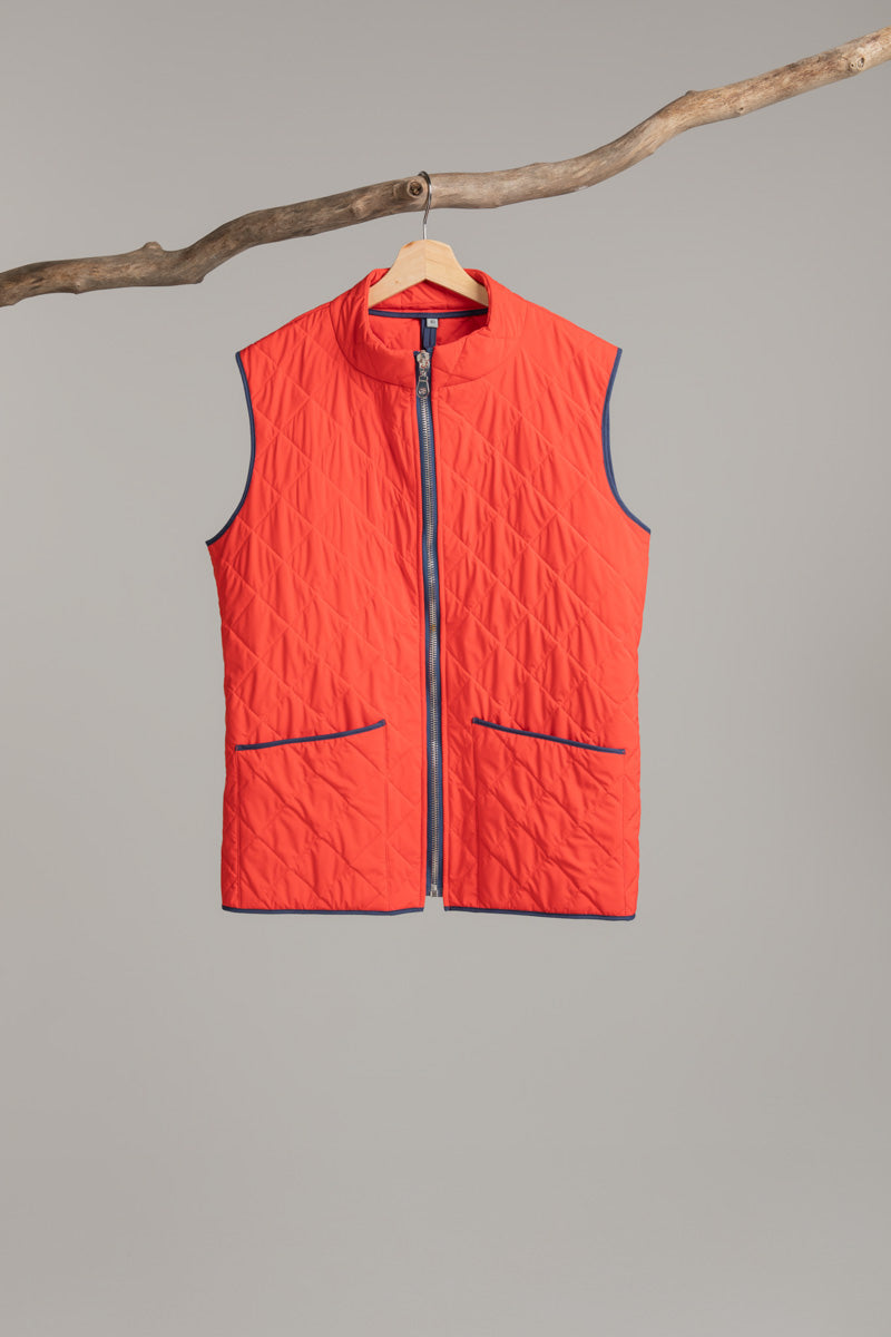 Gilet | red Gilet Hancock Archive