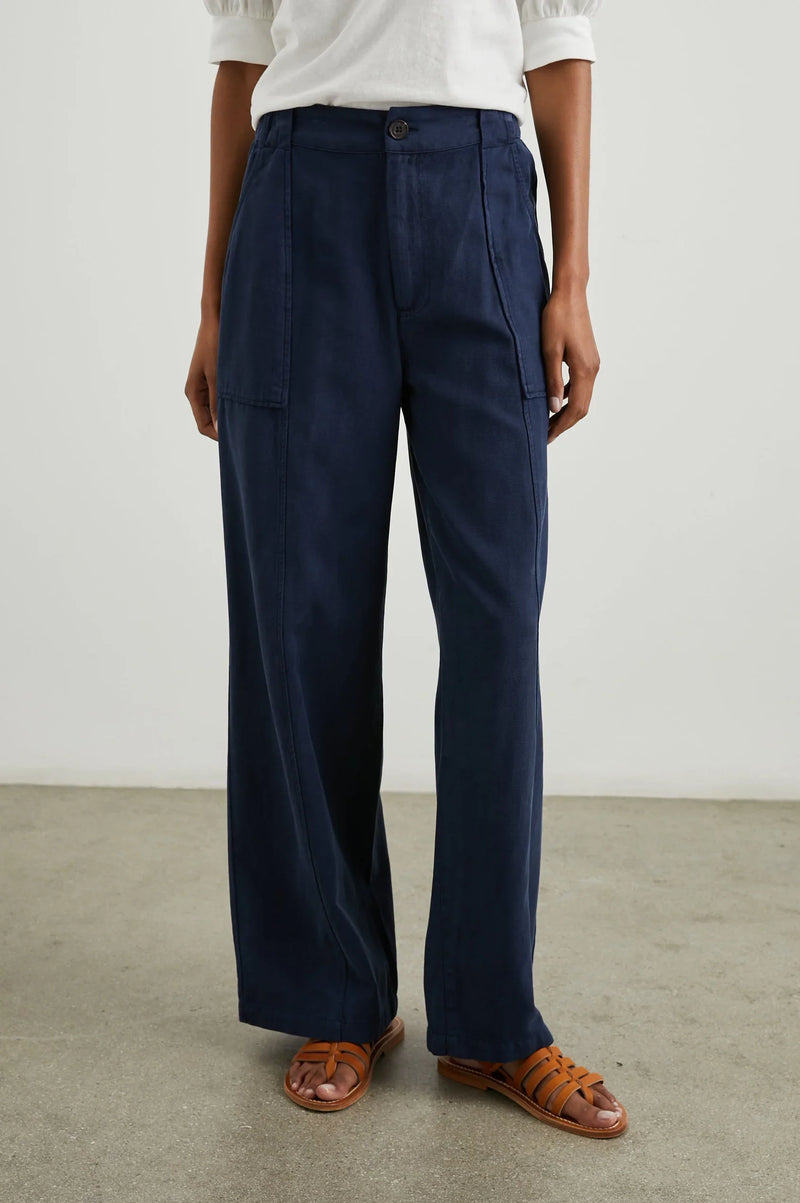 Greer pant - navy Trousers RAILS