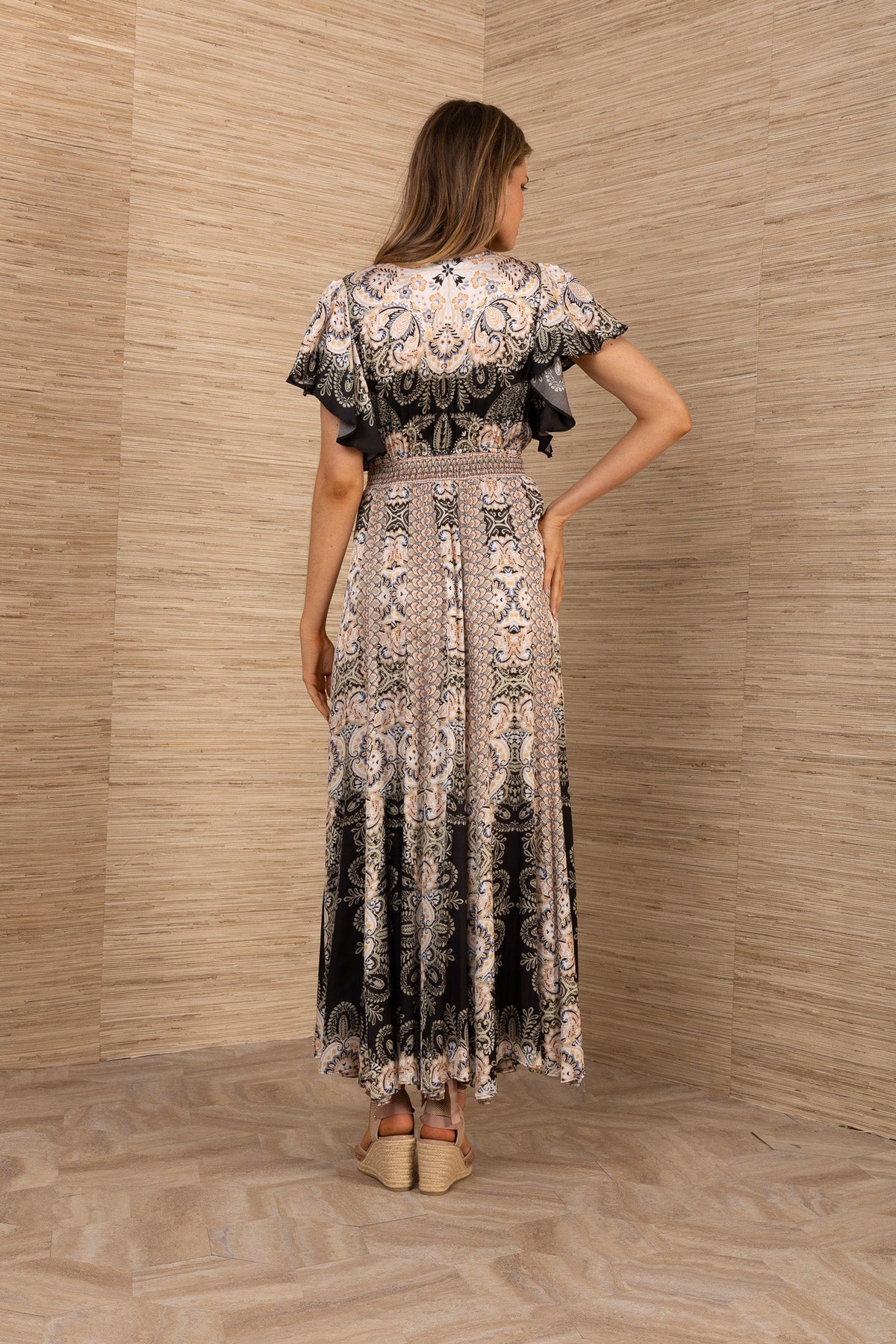 Hale bob sandra maxi dress - black Dresses Hale Bob