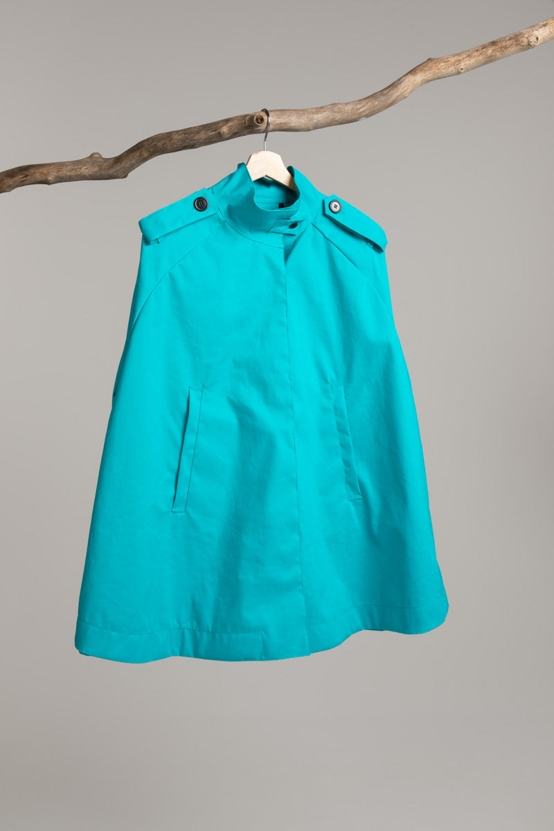 Cape | Turquoise – Handmade in Scotland, Hancock Archive