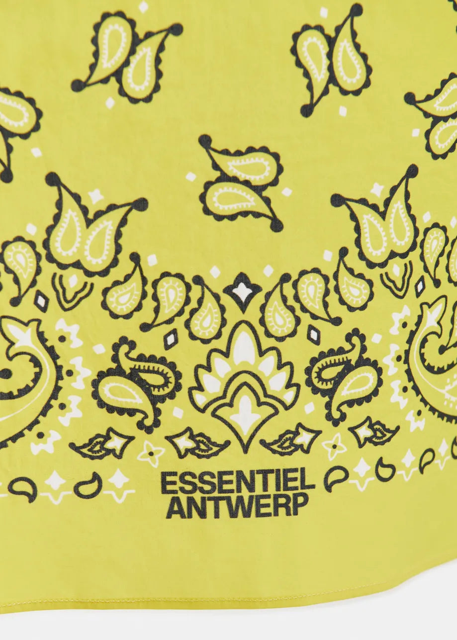 Handana bandana print scarf - yellow Scarves Essentiel