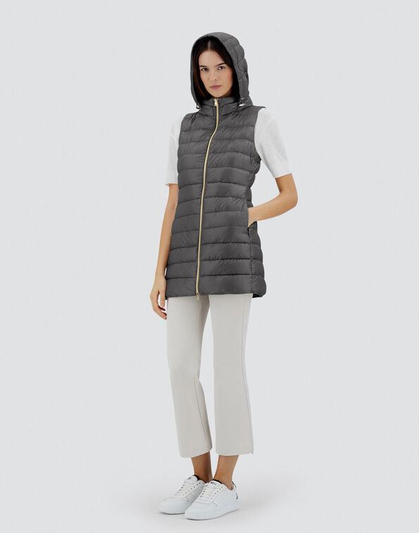 Herno serena vest - anthracite Gilets Herno