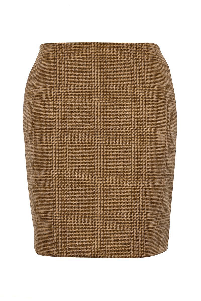 Chelsea Mini Skirt - Tawny Skirts & Shorts HOLLAND COOPER