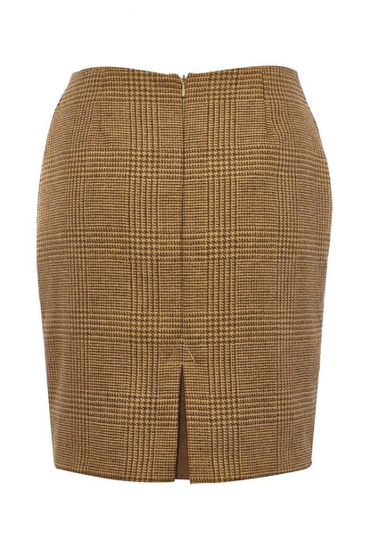 Chelsea Mini Skirt - Tawny Skirts & Shorts HOLLAND COOPER