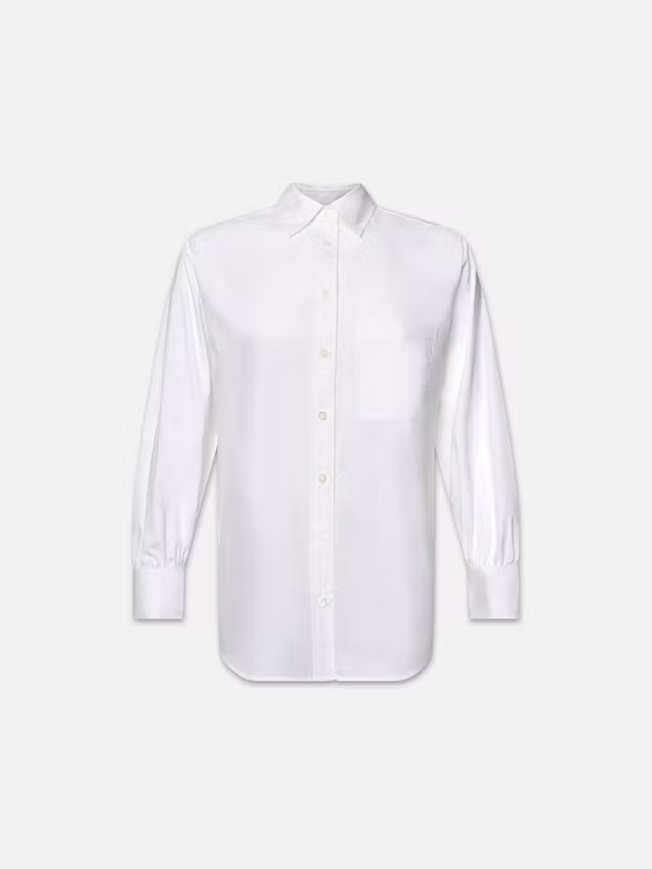 The borrowed pocket shirt - white