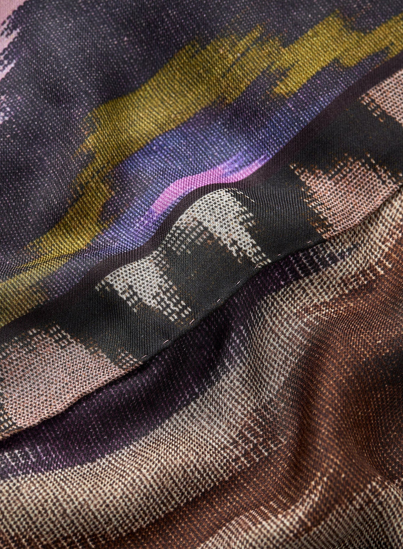 Jane carr ikat square - hunter Scarves Jane Carr