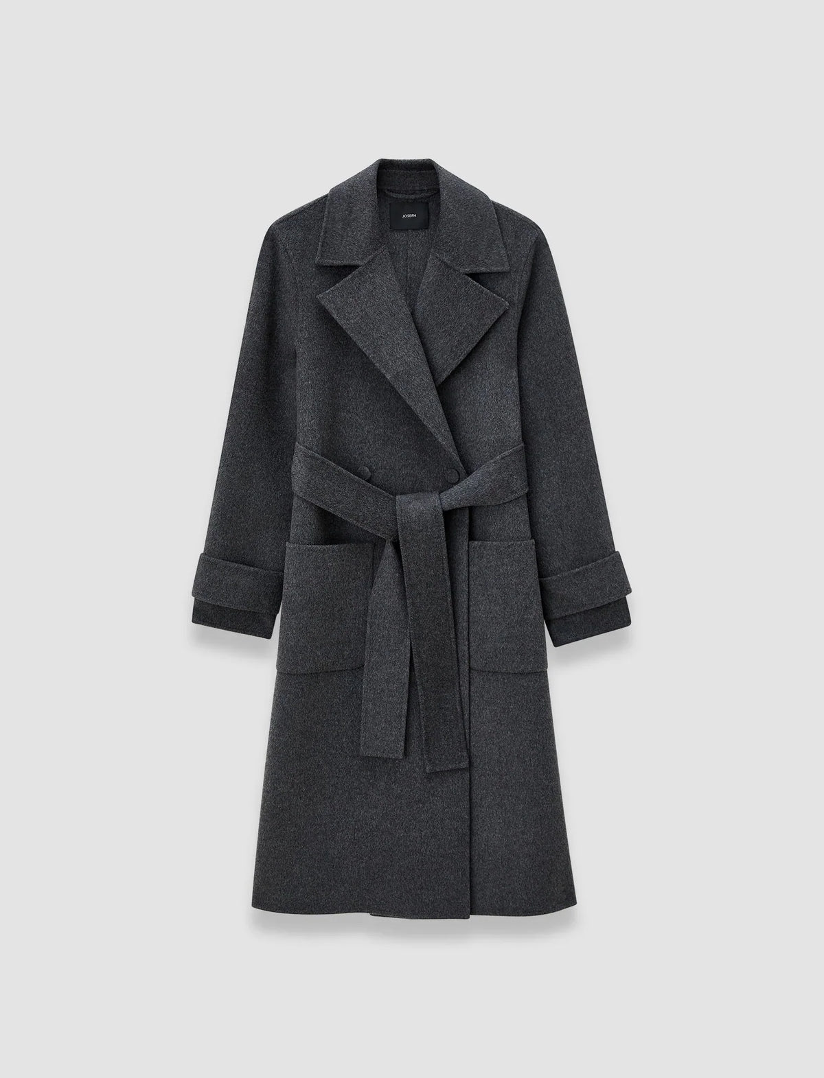 Joseph arline double face cashmere coat smoke Tailored