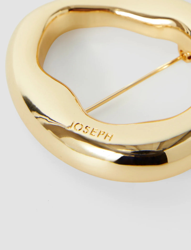 Joseph bean broach -gilded gold Jewellery Joseph
