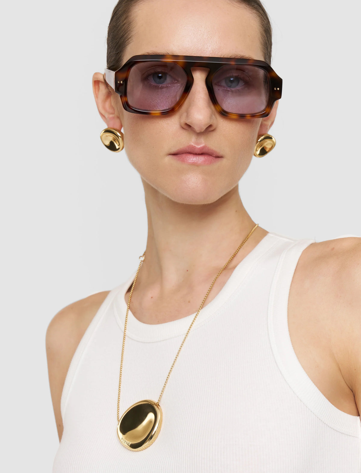 Joseph bean pendant jewellery-gilded gold Jewellery Joseph