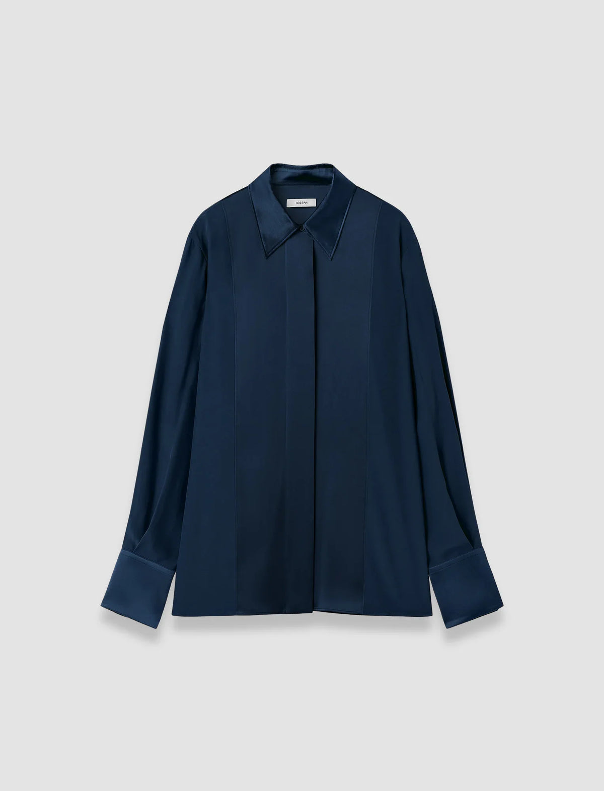 Joseph childs silk satin blouse - indigo Blouse Joseph