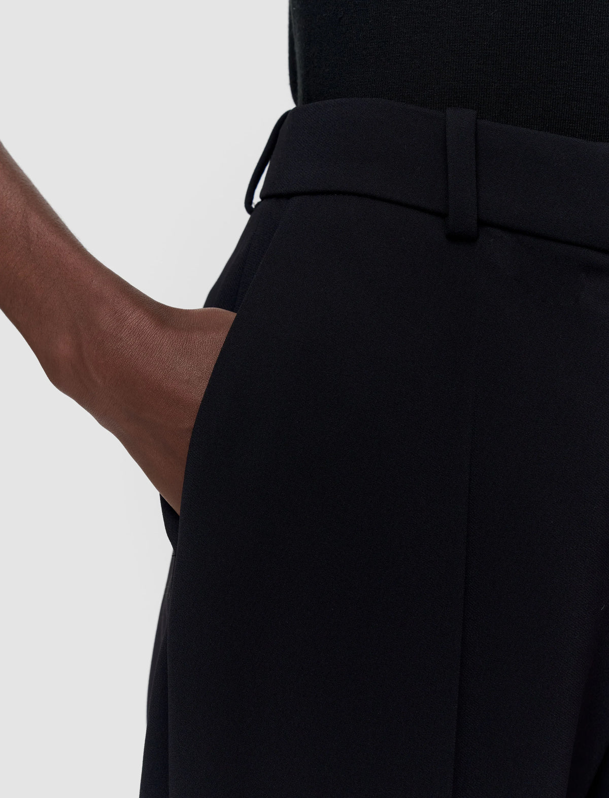 Joseph colburn comfort cady trousers - black Trousers Joseph