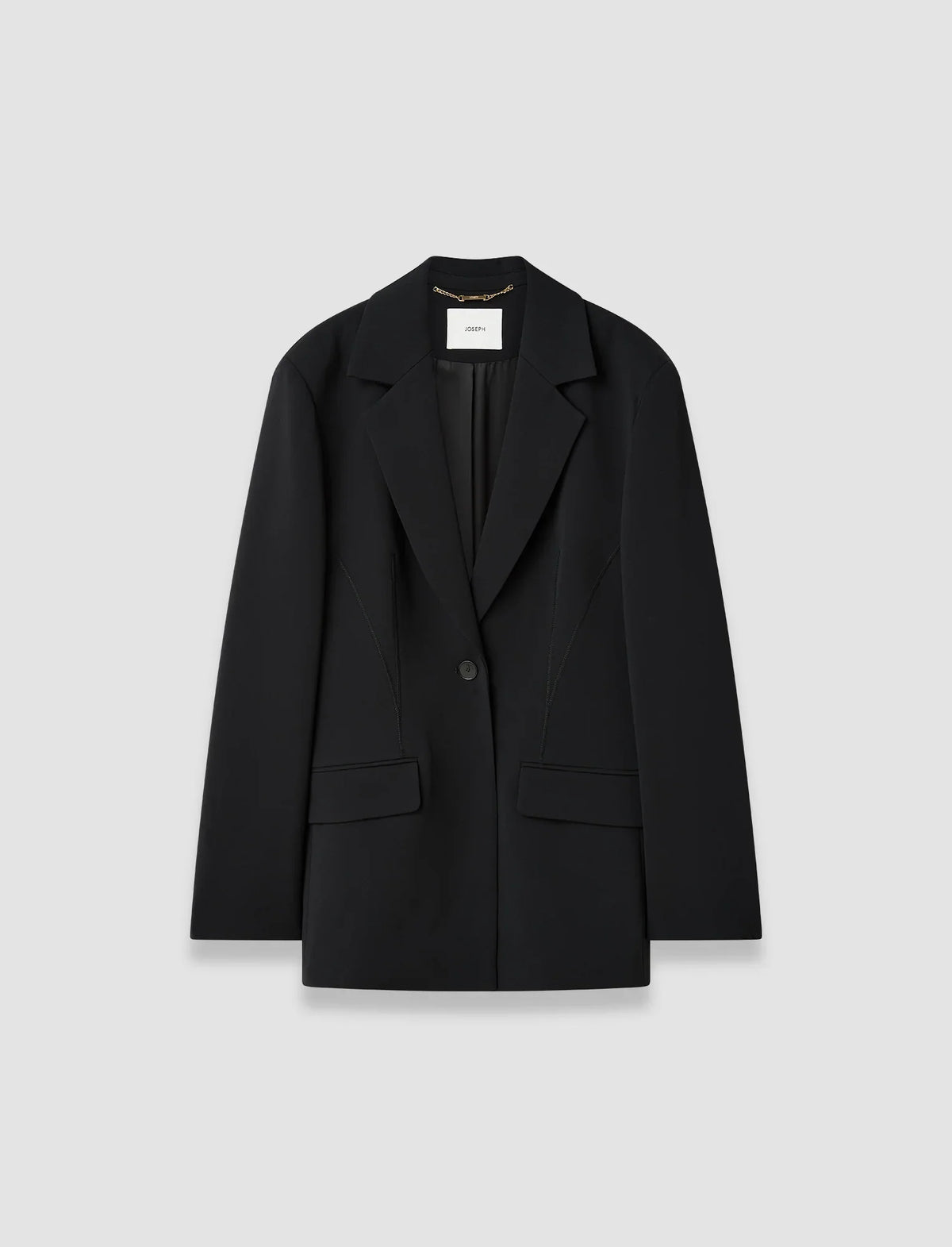 Joseph fallon comfort cady jacket - black Tailored Coats