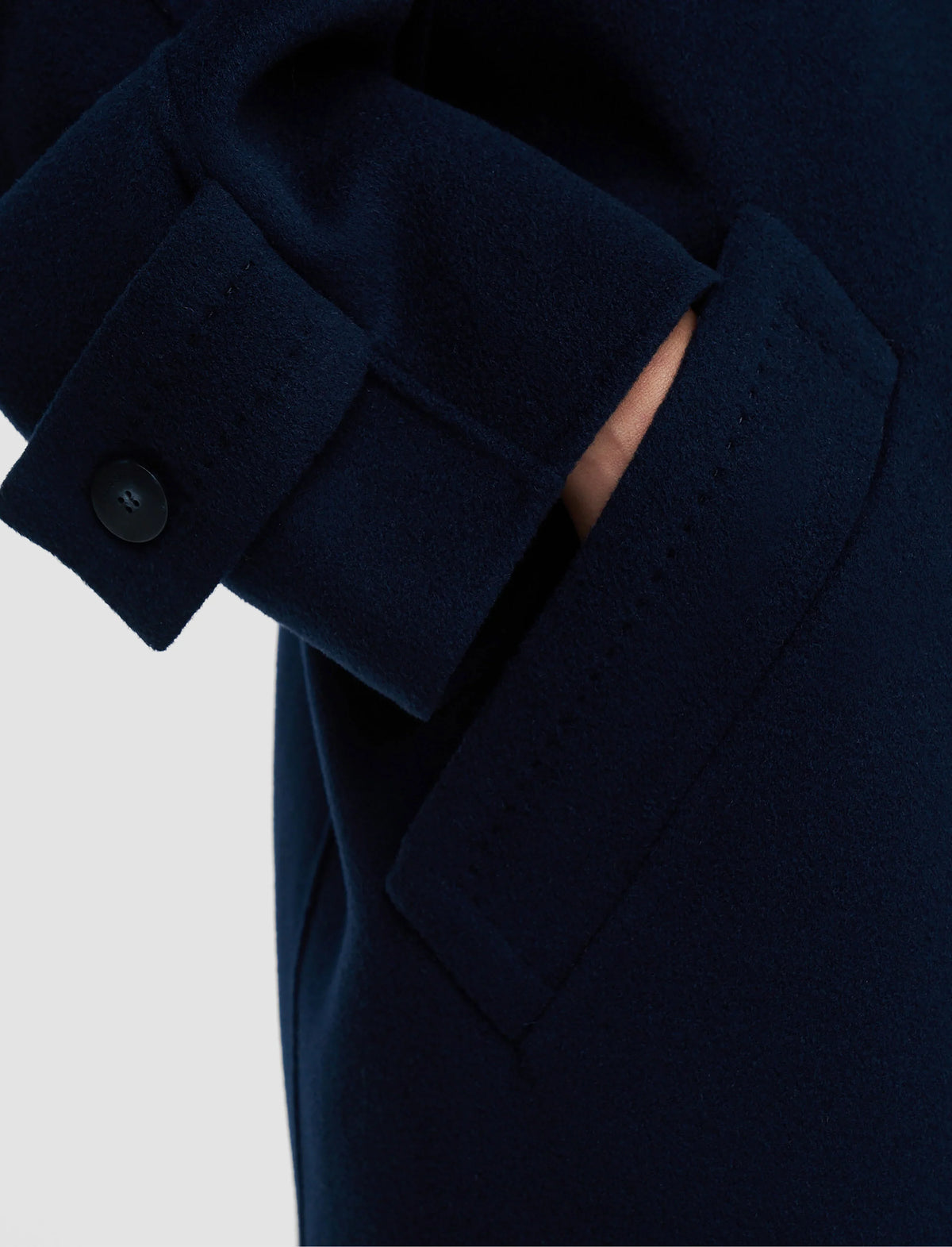 Joseph franco double face cashmere coat - indigo Tailored