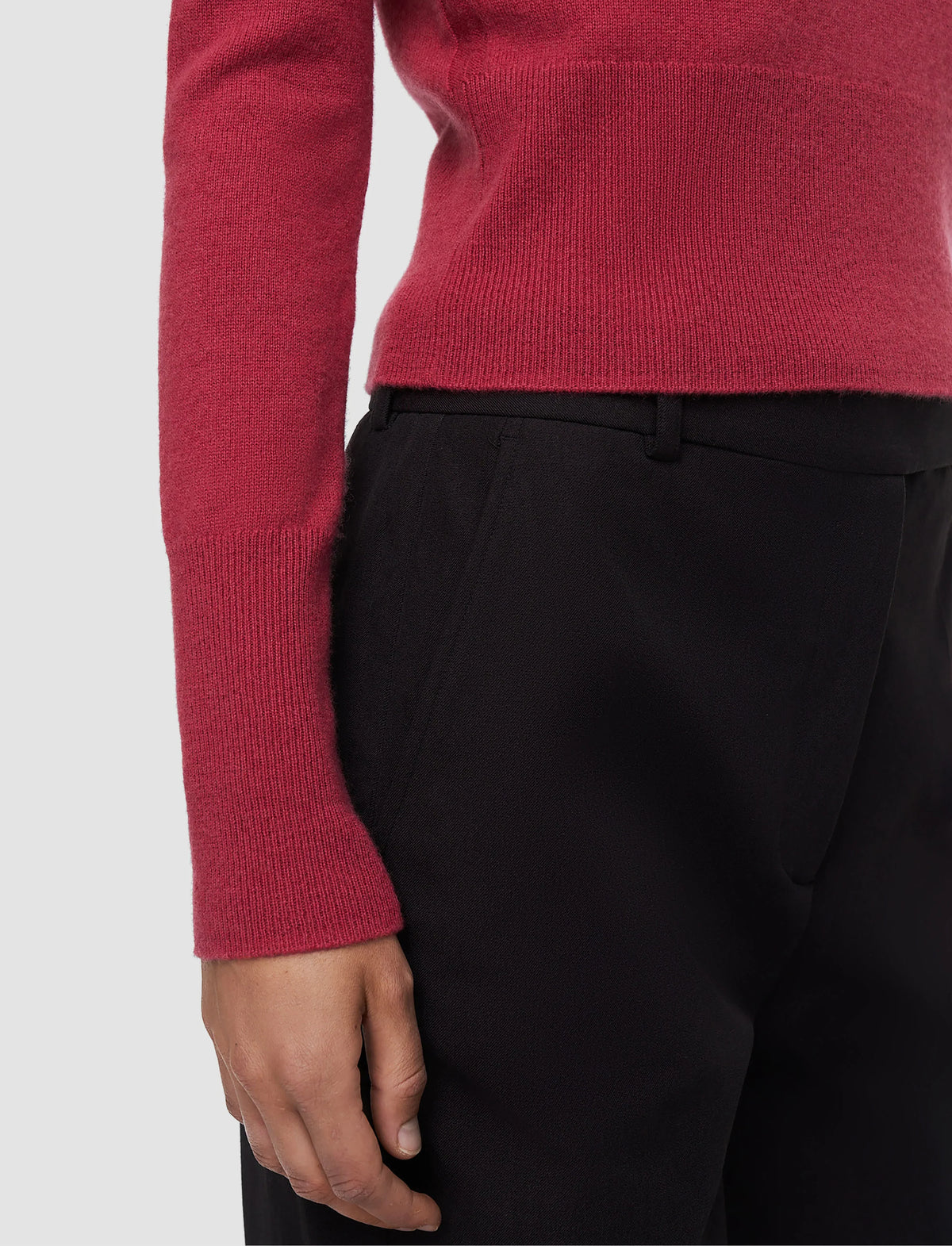 Joseph melby light pure cashmere jumper - mulberry Cashmere