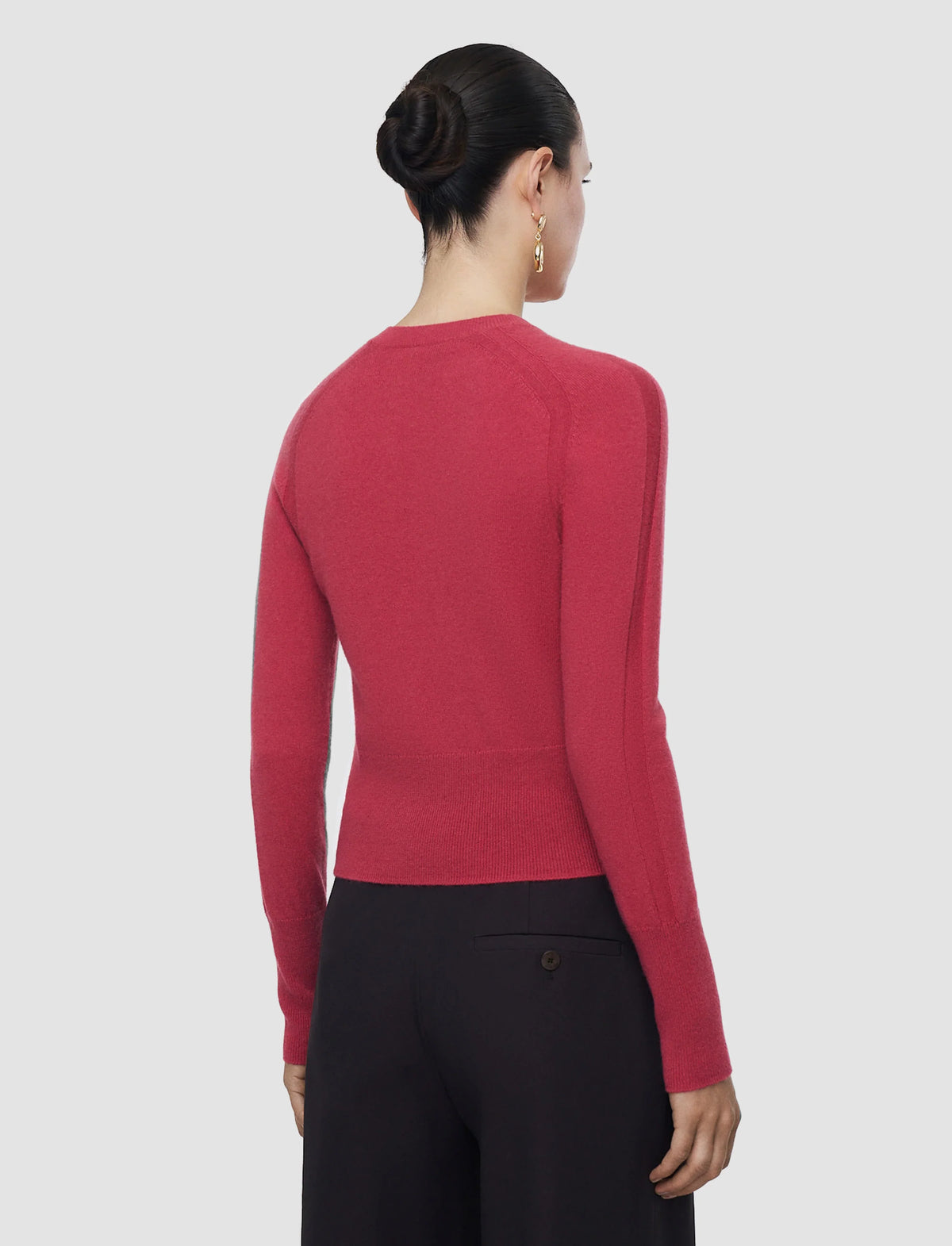 Joseph melby light pure cashmere jumper - mulberry Cashmere