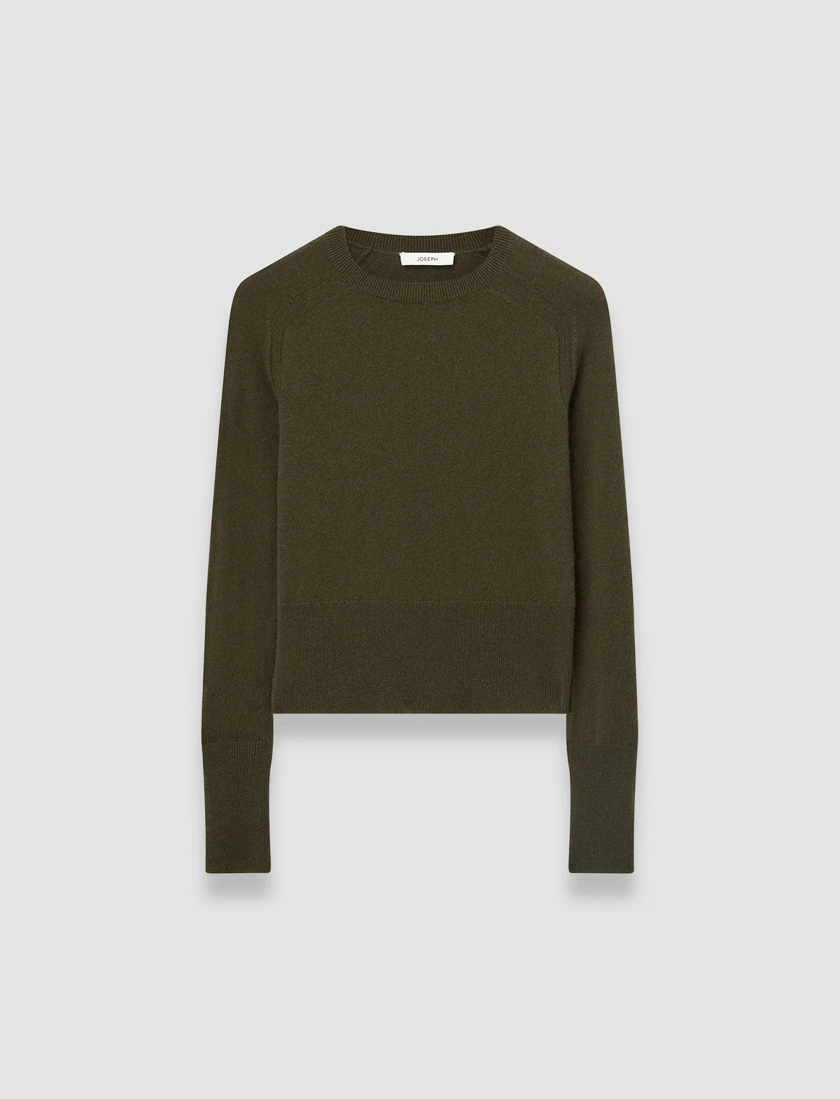 Joseph melby light pure cashmere jumper - palm leaf