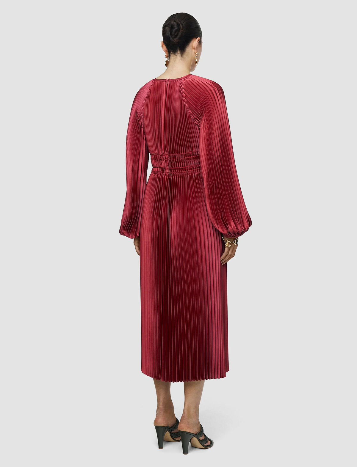 Joseph ortiz pleated woven dress - mulberry Dresses Joseph