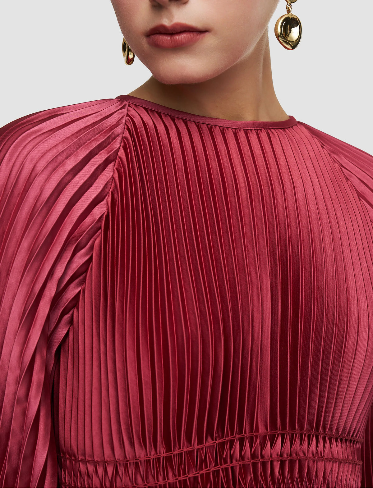 Joseph ortiz pleated woven dress - mulberry Dresses Joseph