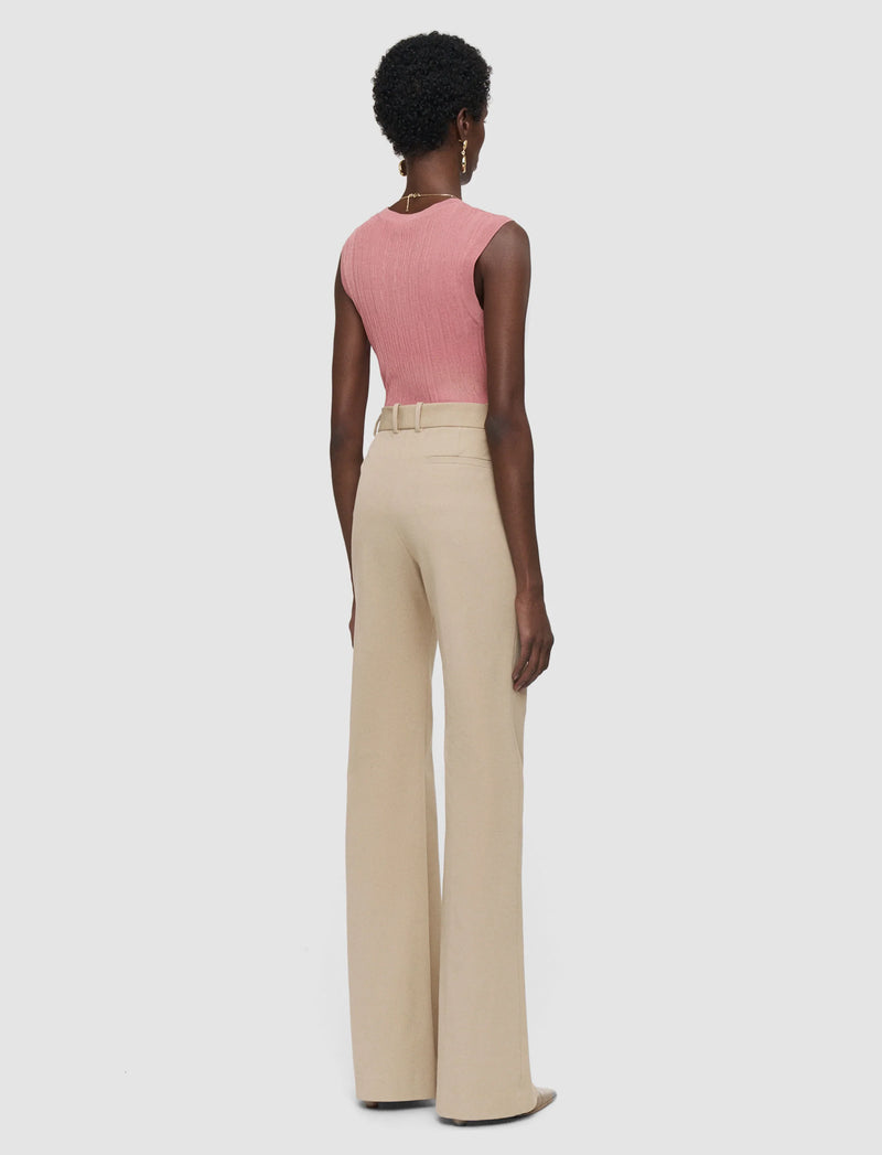 Joseph tafira gabardine stretch trousers - powder Trousers