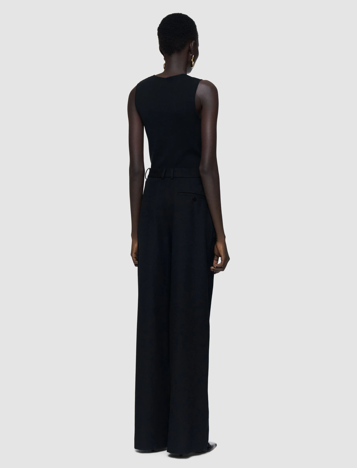 Joseph yukio gabardine stretch trousers - black Trousers