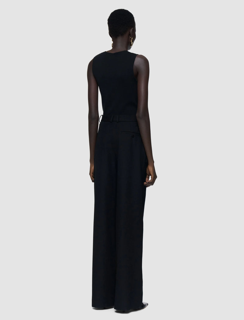 Joseph yukio gabardine stretch trousers - black Trousers