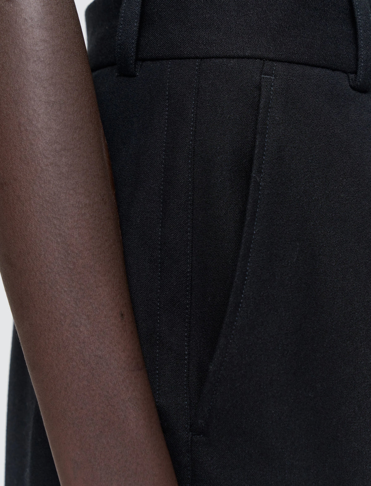 Joseph yukio gabardine stretch trousers - black Trousers