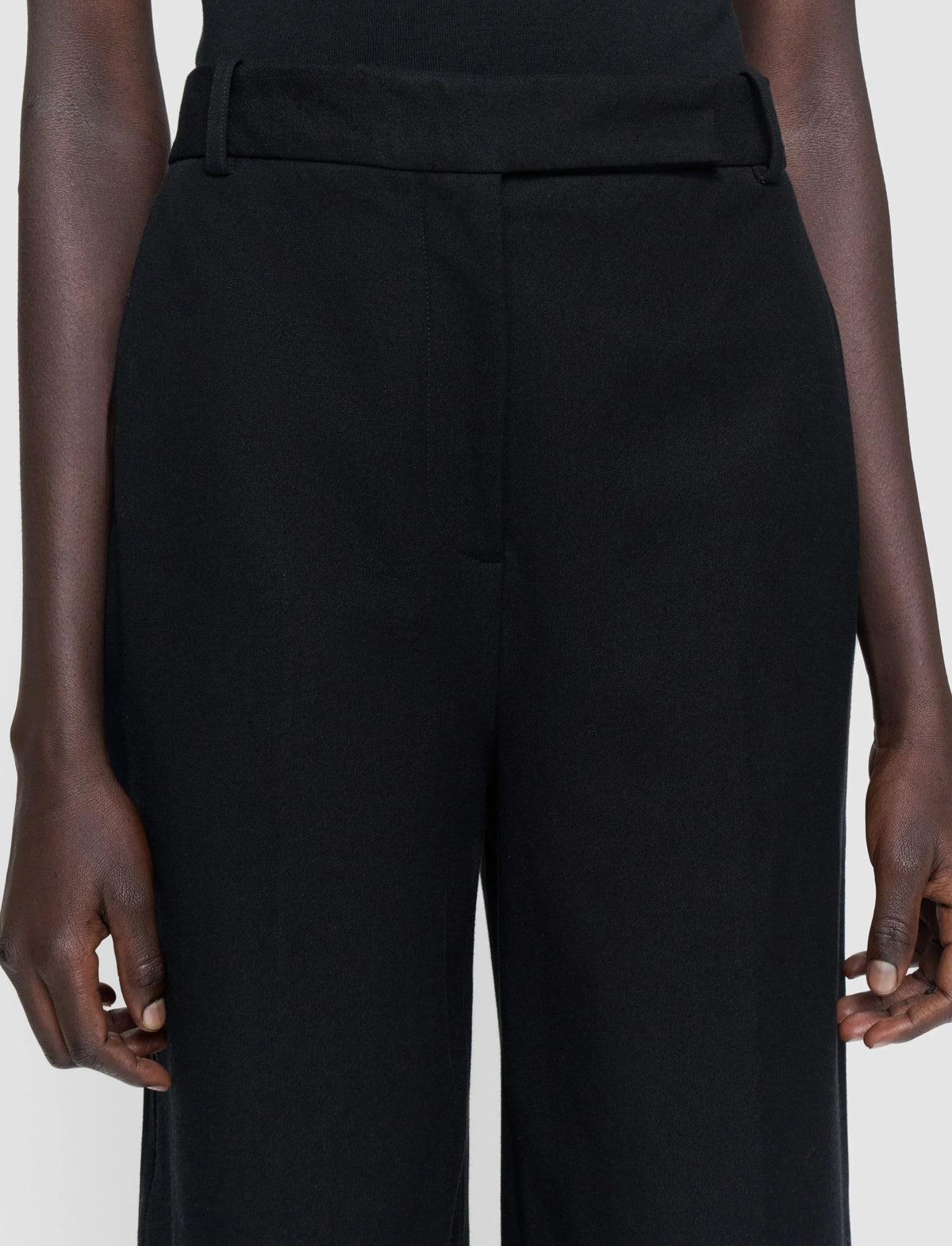 Joseph yukio gabardine stretch trousers - black Trousers