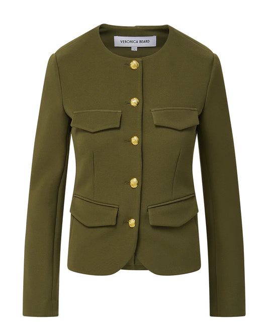 Kensington knit jacket - army Blazers & Jackets VERONICA