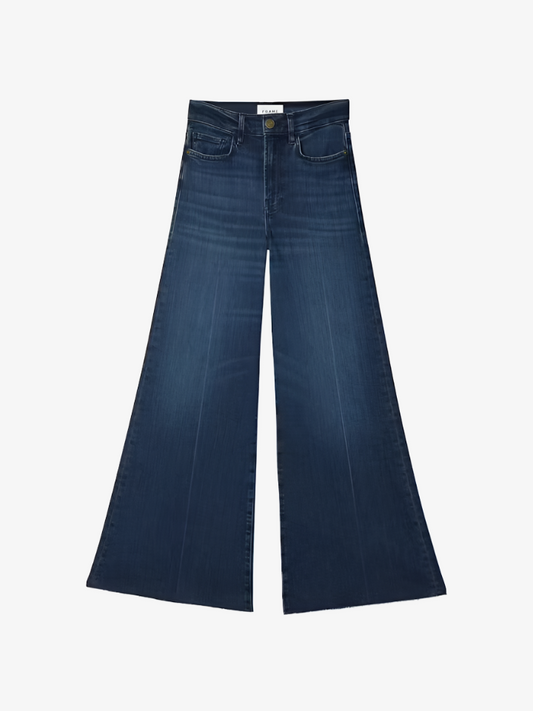 Le palazzo crop raw fray - calvin Jeans Frame