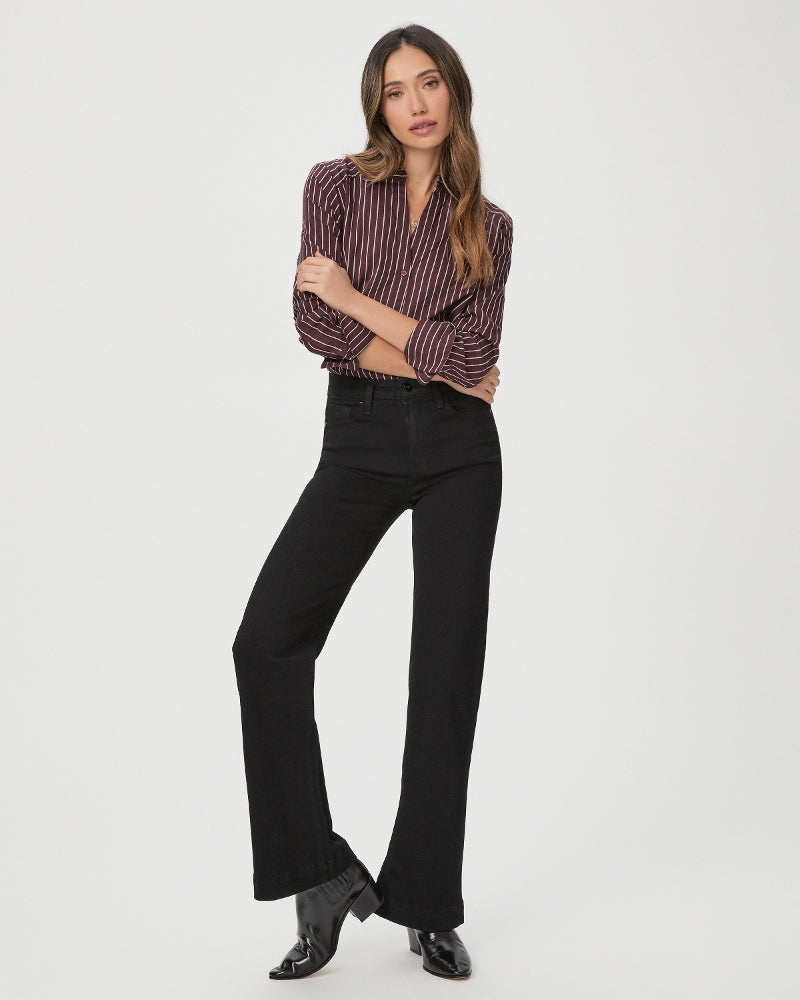 Leenah 32 - black shadow Denim Jeans PAIGE