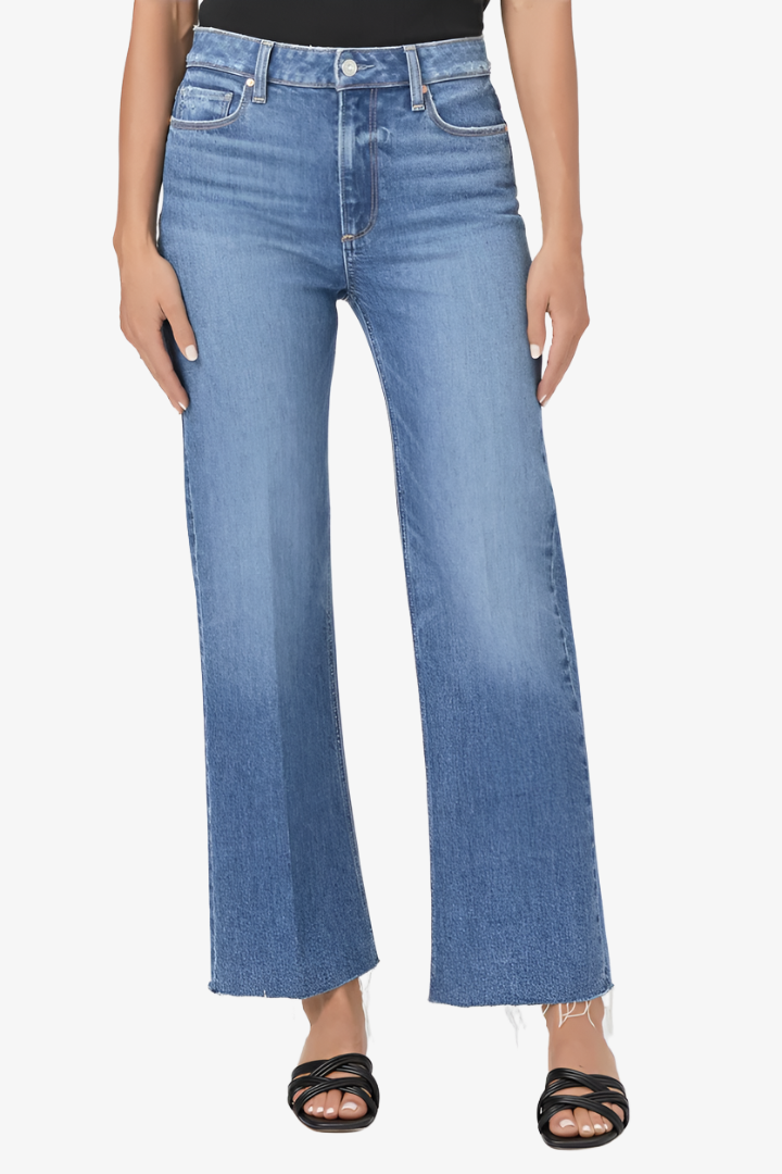 Leenah ankle raw hem - familia Trousers PAIGE