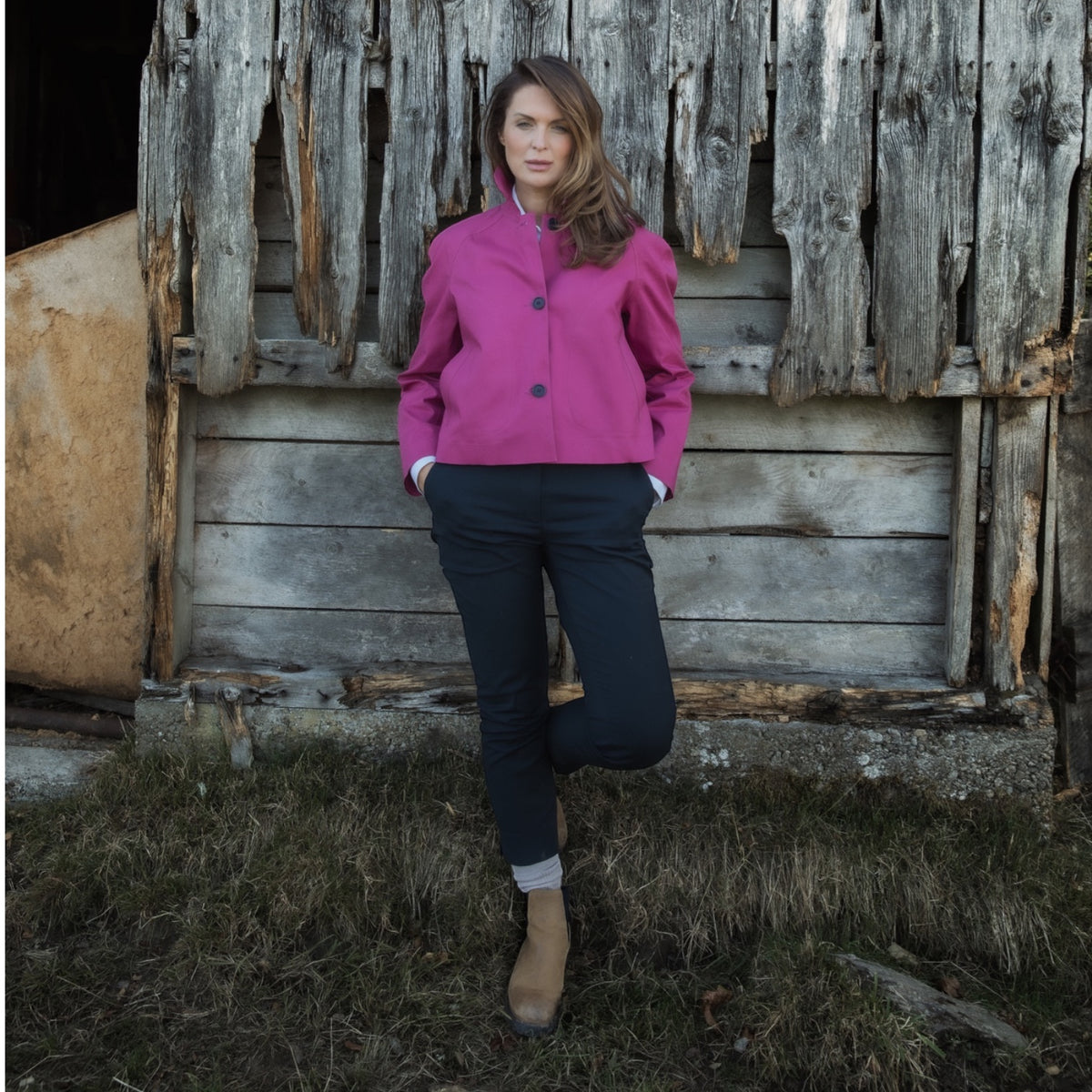 Nadia Alexander | Dunkeld Cotton Pant - Navy