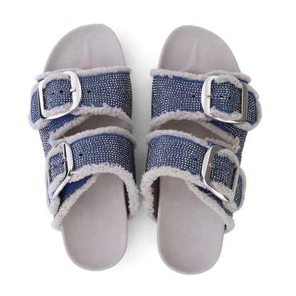 Love sandal blue/ivory sw Shoe Kennel & Schmenger