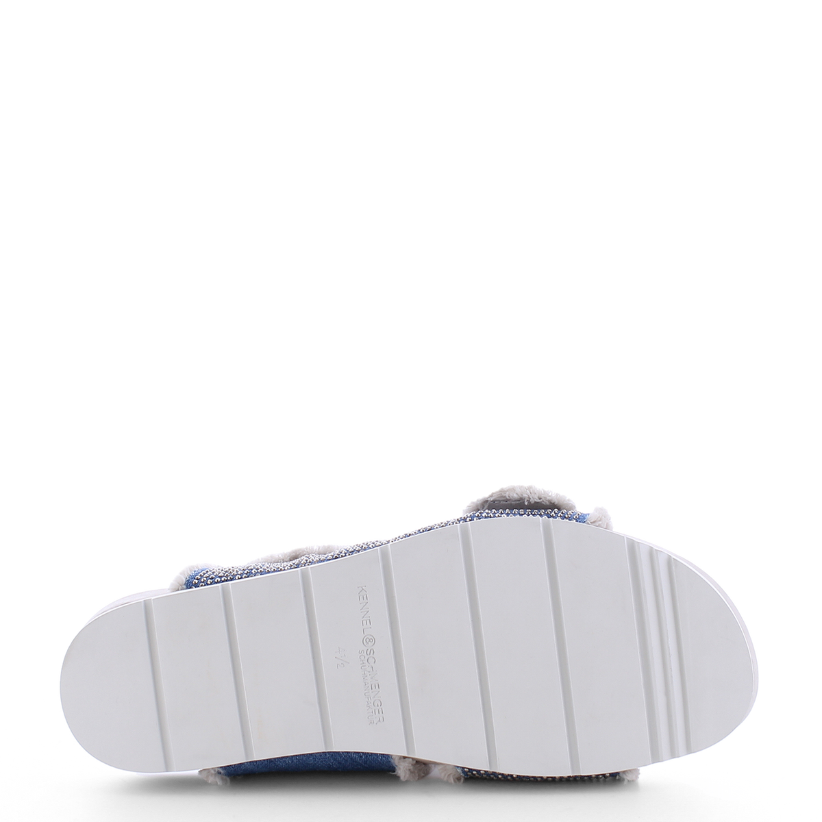 Love sandal blue/ivory sw Shoe Kennel & Schmenger