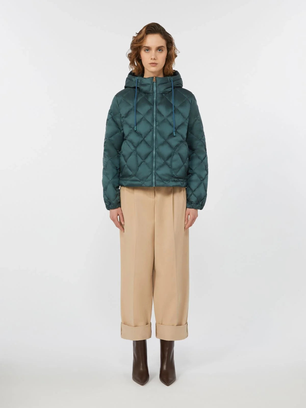 Max mara weekend eris water-resistant down jacket oil